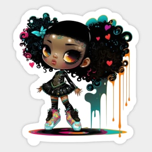 Drippy Chibi Sticky Sticker